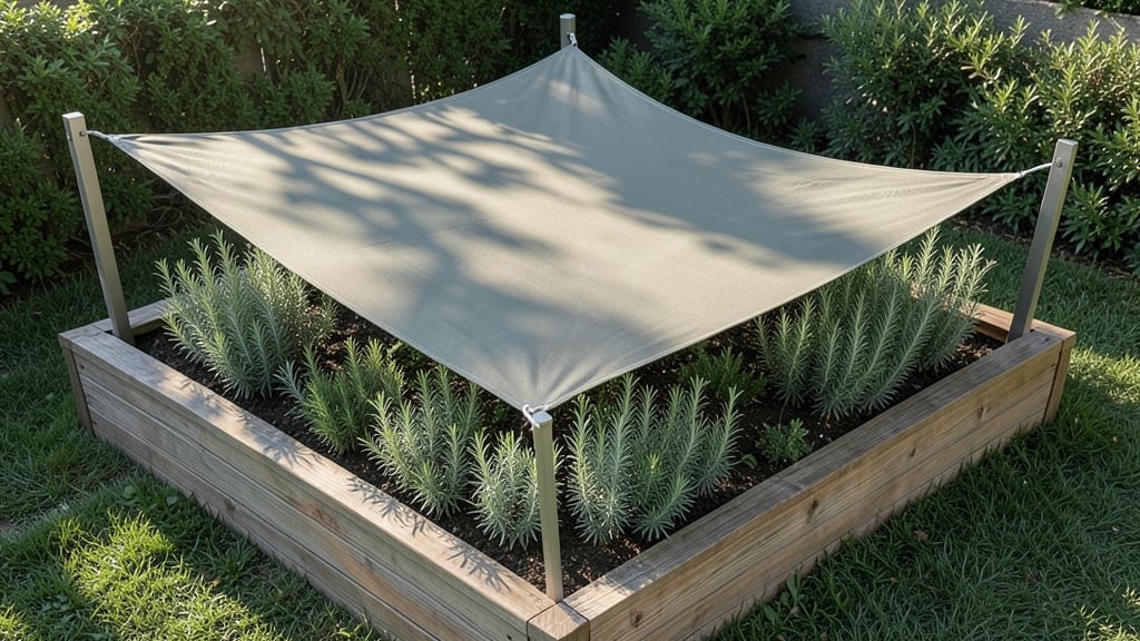 DIY Shade Sail Canopy