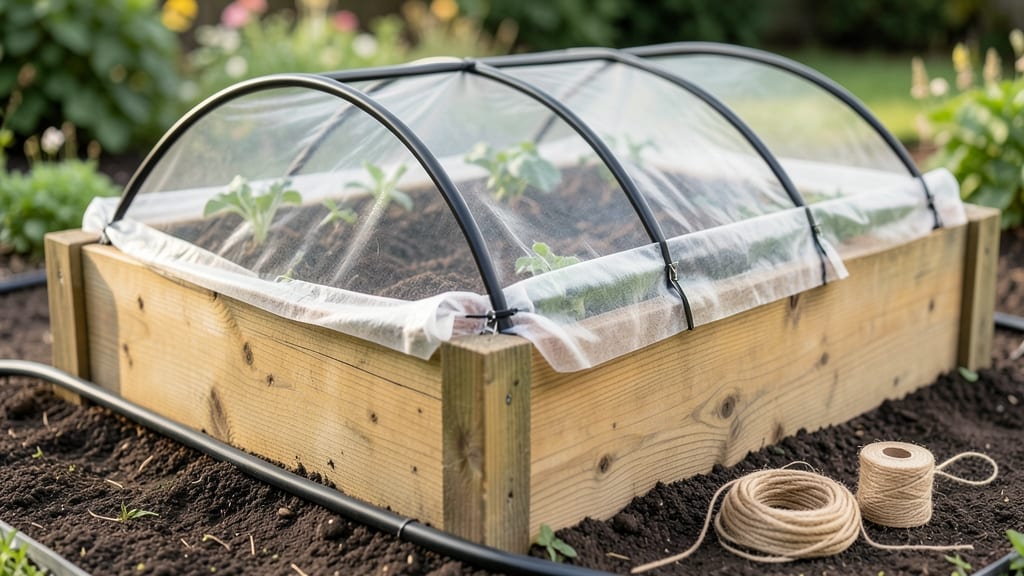 Raised Bed Covers DIY: Weatherproof Shields for Extended Growing Seasons