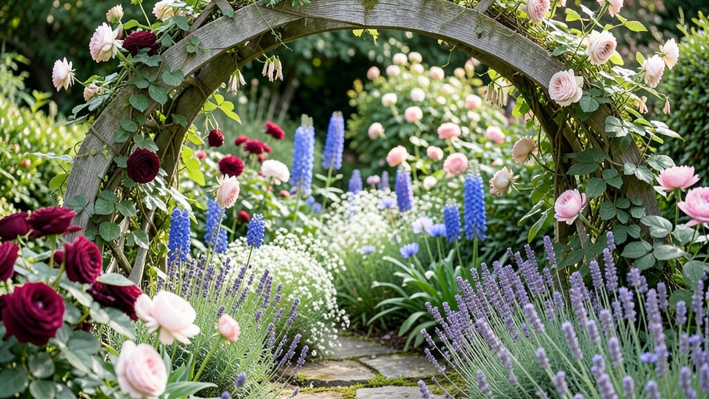 Cottage Garden Plant Bed