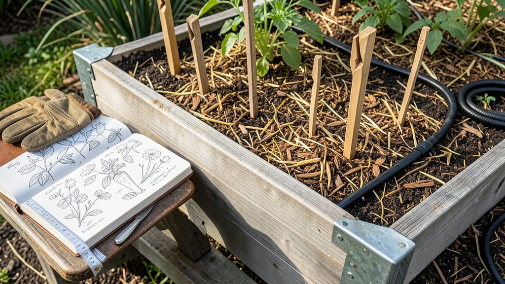 Raised Bed Planner: Season-Long Layouts for Small-Space Abundance