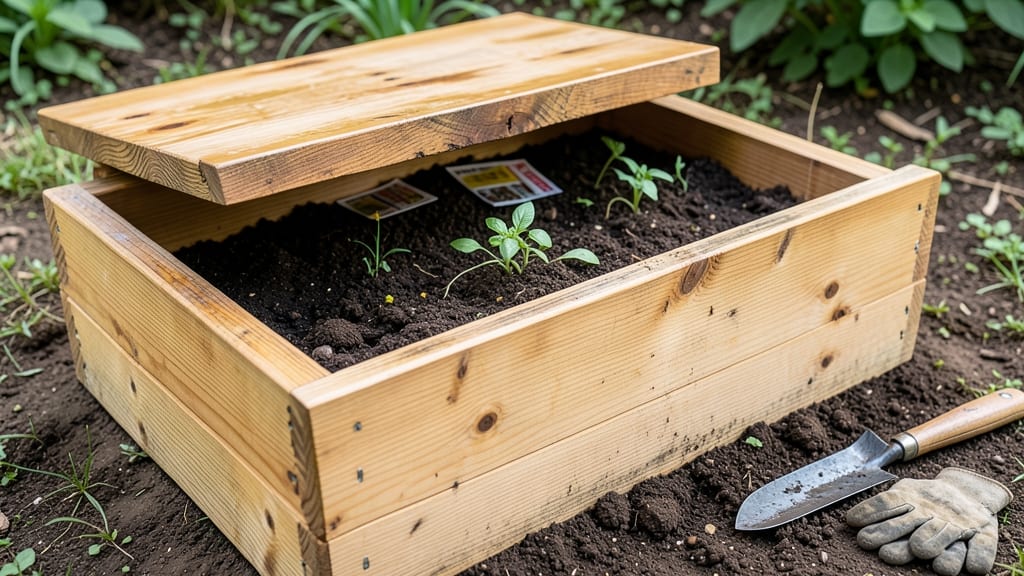 Raised Garden Bed With Lid: Weatherproof Protection for Year-Round Planting