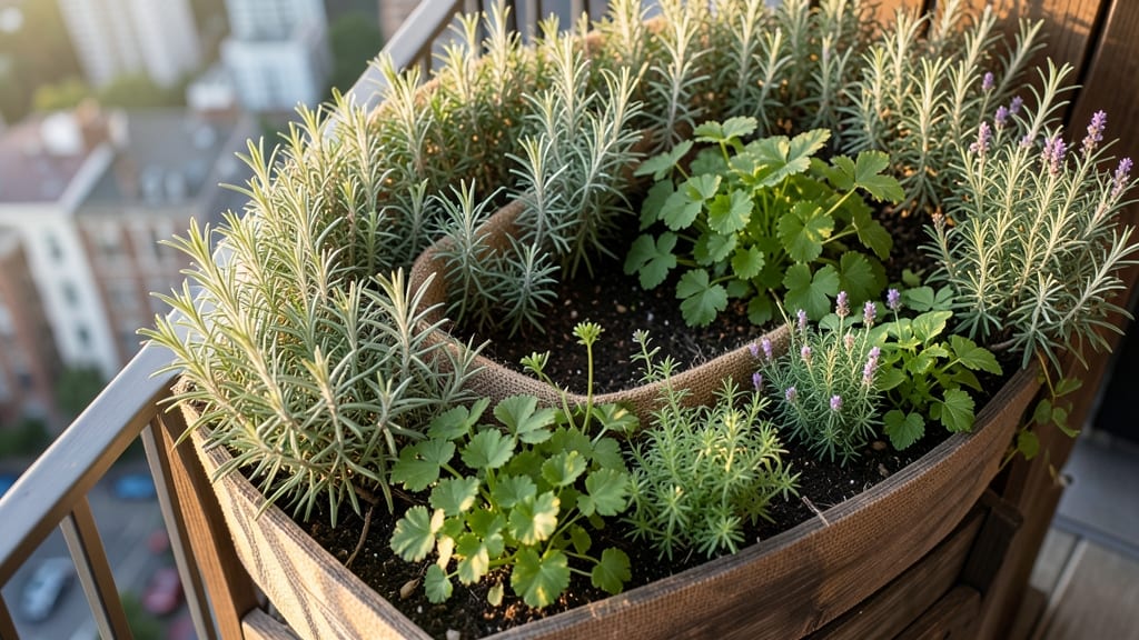 Spiral Herb Garden Bed