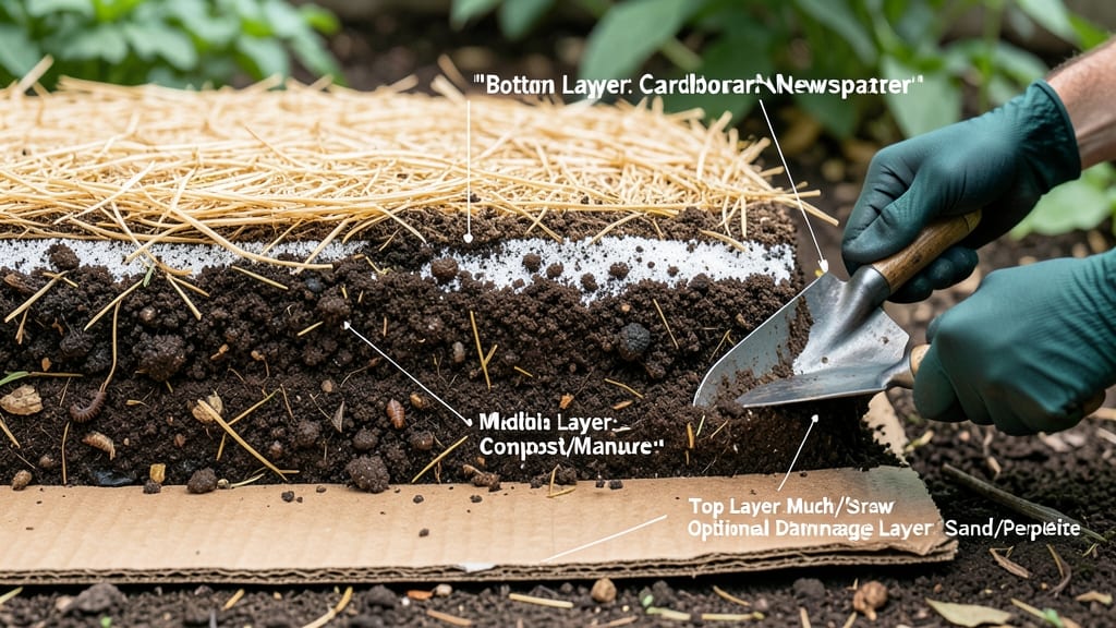 Raised Bed Soil Layers: Stratified Loam for Root-Friendly Growth
