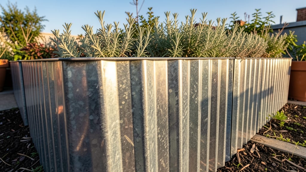 Corrugated Metal Garden Beds