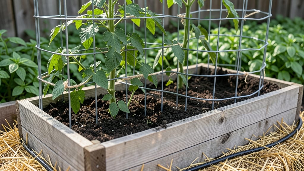 Raised Garden Bed Cage: Modular Metal Frames for Customizable Plant Heights