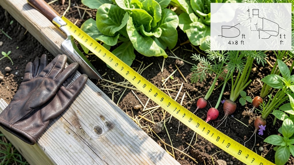 Garden Bed Size: Ideal Dimensions for Vegetables and Flowers Based on Plant Growth Needs