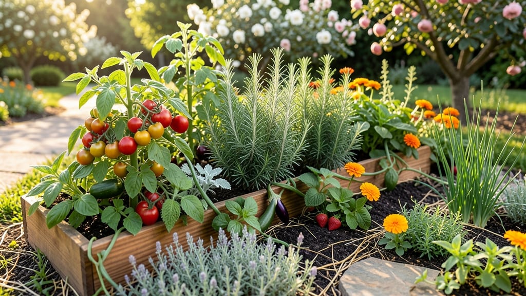 Edible Landscape Plant Bed