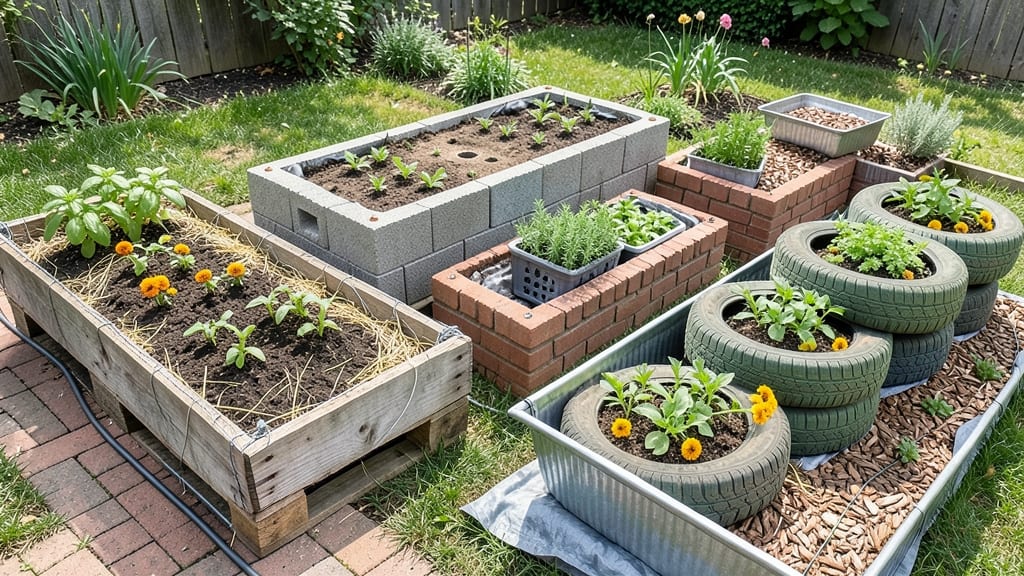 Cheap Raised Bed Ideas: Upcycled Pallet Planters for Small Spaces