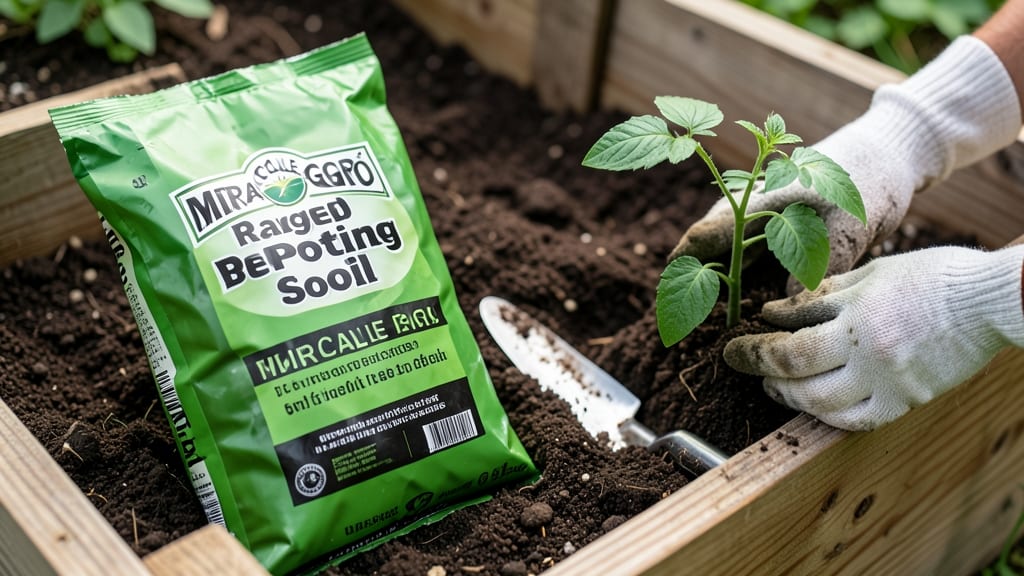 Miracle Gro Raised Bed Potting Soil: Root-Feeding Power for Explosive Plant Growth