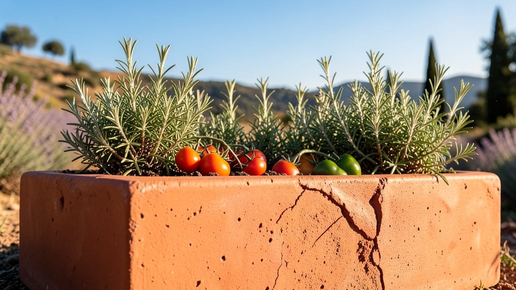Terracotta Red for Mediterranean Flair