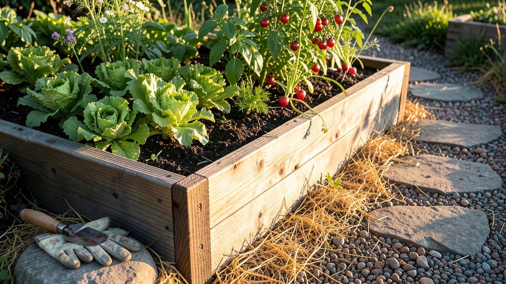 Walk-In Raised Bed Garden: Modular Pathways for Year-Round Planting Zones