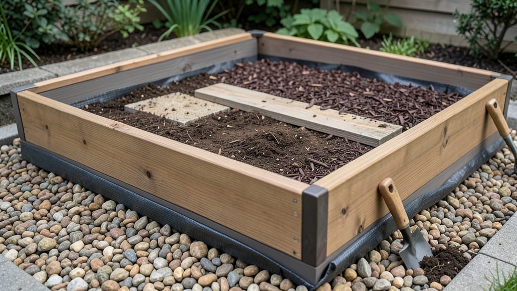 Raised Garden Beds Steps: Sturdy Wood Frames for Year-Round Planting