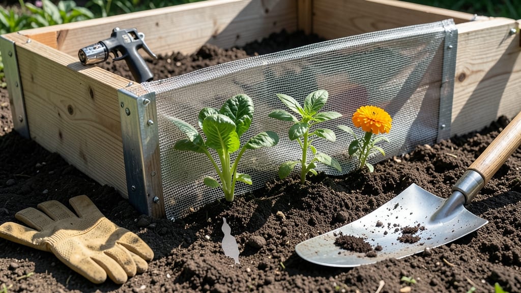 Raised Bed Hardware Cloth: Snug-Fit Barrier Against Burrowing Pests