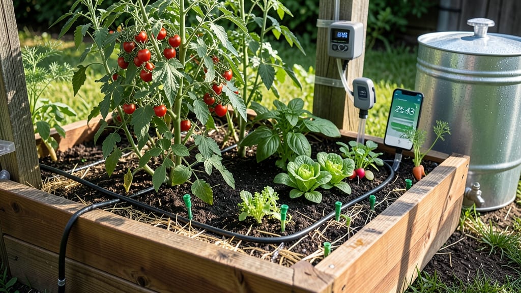Raised Bed Automatic Watering Systems: Self-Regulating Drip Efficiency for Thrive-All-Season Gardens