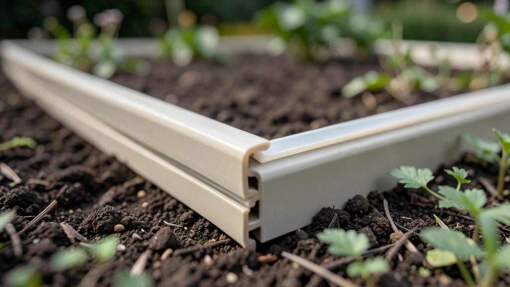 Vinyl Plastic Edging for Easy Installation