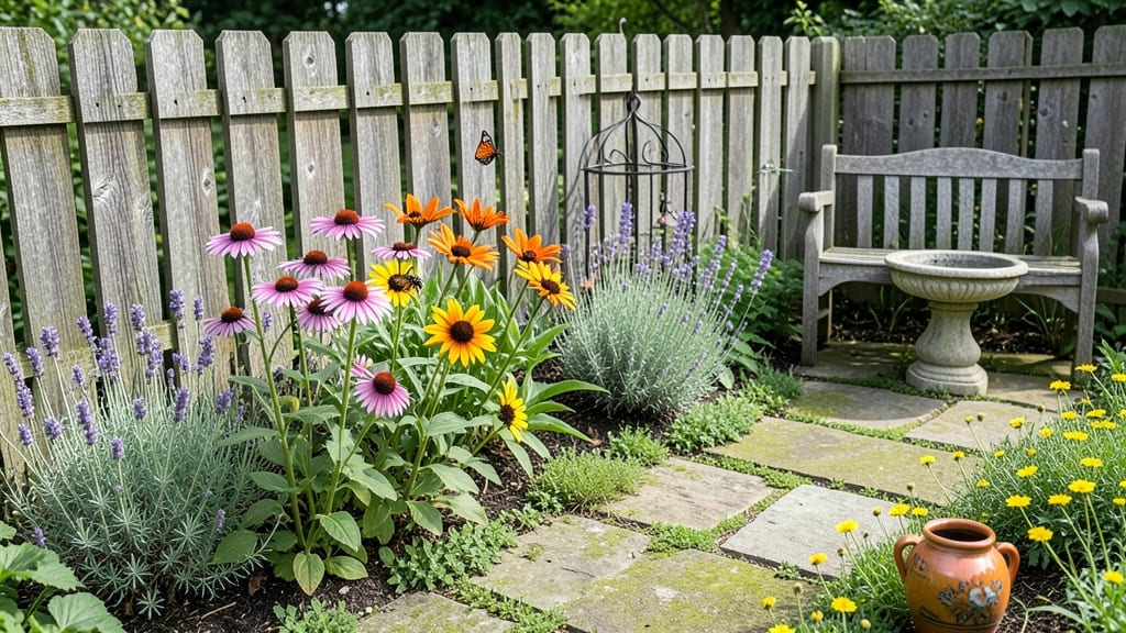 Flower Bed Picket Fence Design: Bold Garden Borders That Elevate Curb Appeal