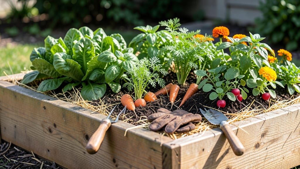 Raised Bed Planters: Stackable Design for Small-Space Gardens