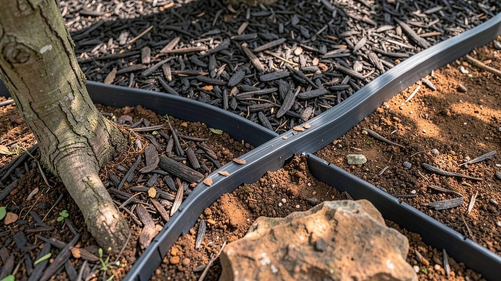 Flexible Plastic Garden Edging