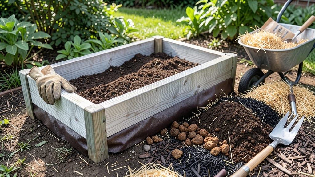 How to Fill a Raised Garden Bed for Vegetables: Layered Soil Secrets for Root-Friendly Growth