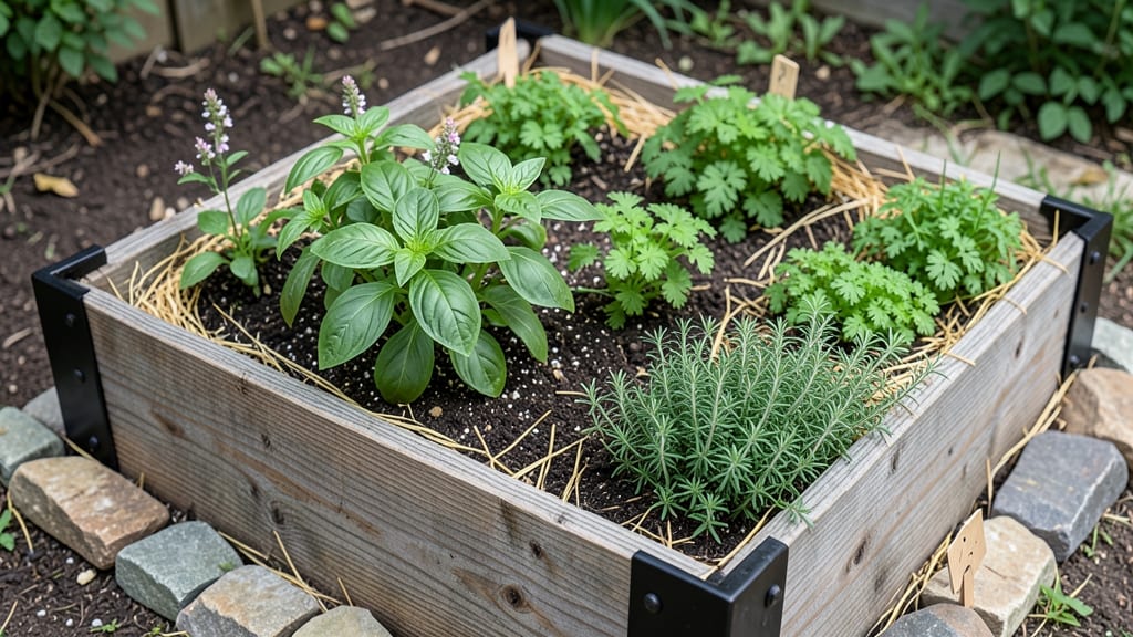 Raised Bed Herb Garden: Modular Design for Year-Round Flavor Boosts
