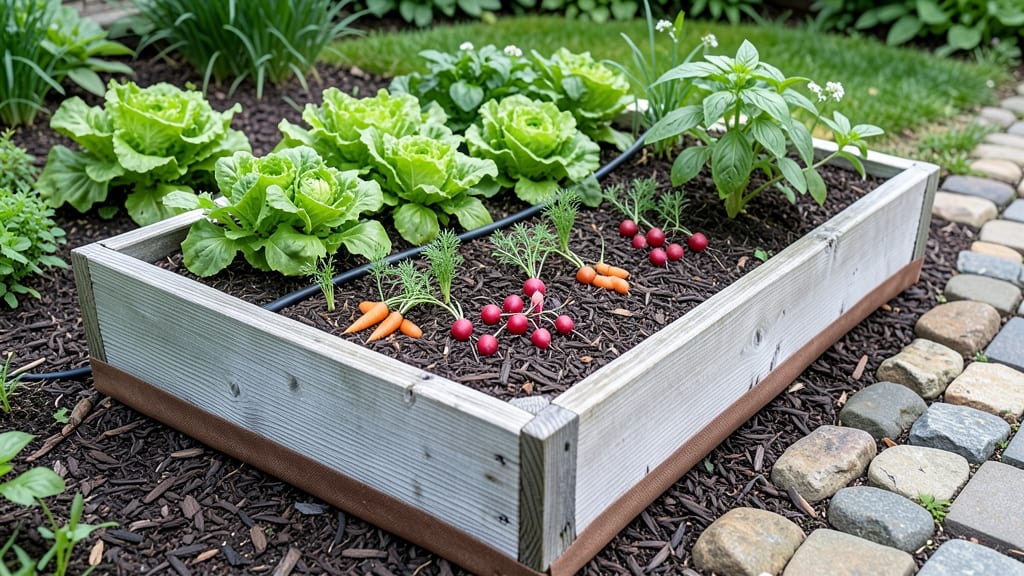Raised Bed Enclosure: Predator-Proof Privacy With Rustic Charm