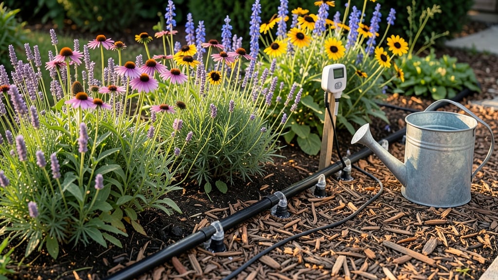Flower Bed Irrigation System: Drip-Emitting Precision for Thirsty Blooms