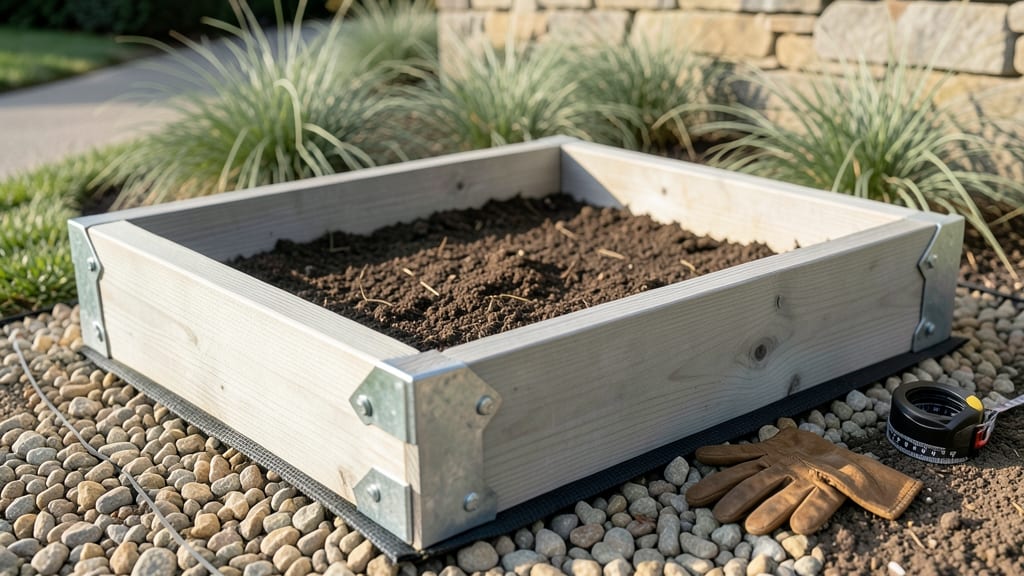 Raised Bed Planter Corners: Corner Bracing That Prevents Soil Spill and Shifts