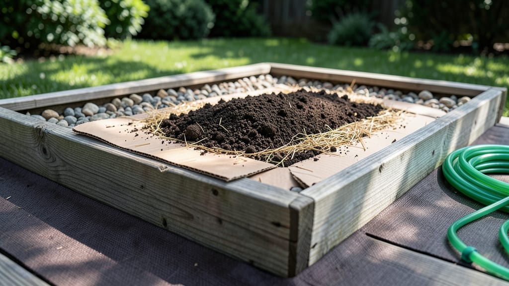 Raised Garden Bed Flooring: Drainage-Engineered Base for Root Health