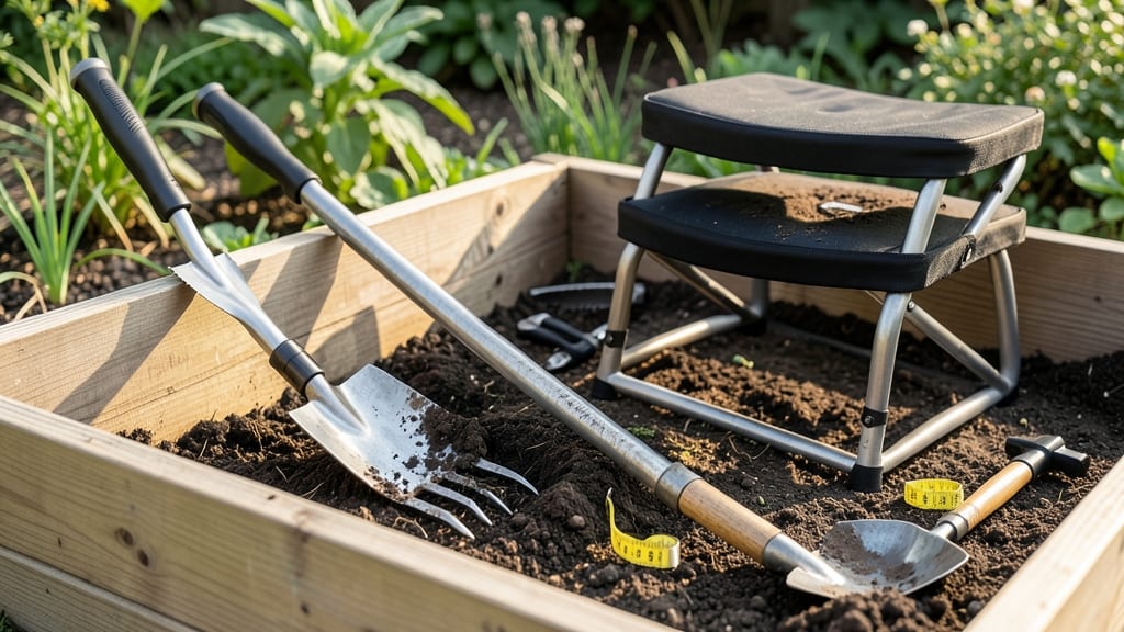 Raised Bed Tools: Precision Assembly Kit for Year-Round Planting Success