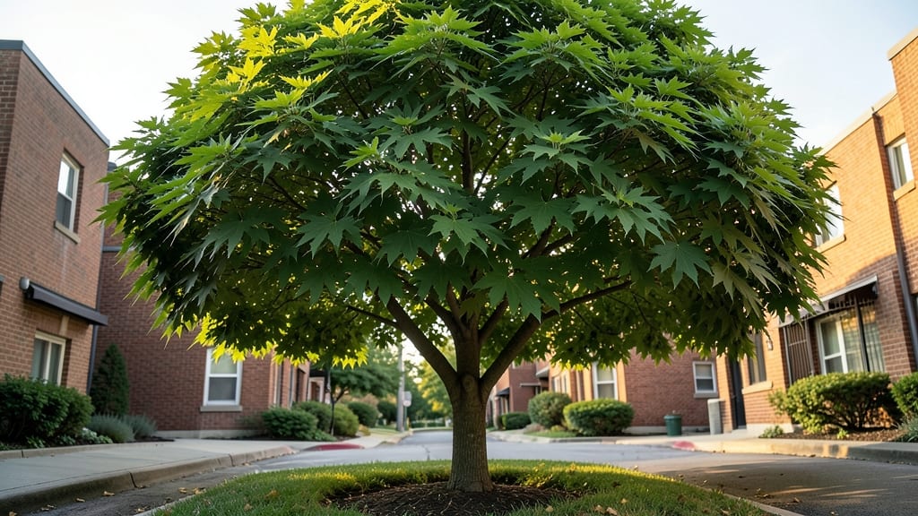 Manitoba Maple with Compact Growth Habit