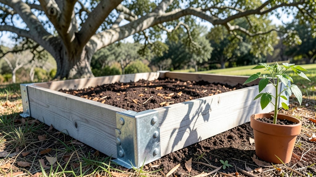 Garden Bed Brackets: Lock-Tight Stability for Heavy Loads and Steep Terraces