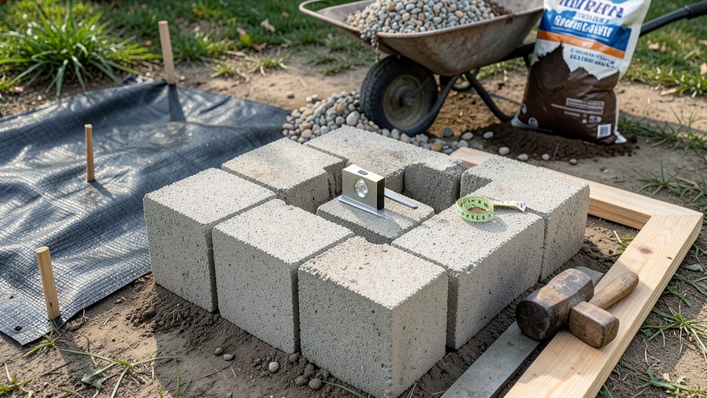 How to Build a Raised Garden Bed with Cement Blocks: No-Dig, Lock-Tight Design for Year-Round Growing