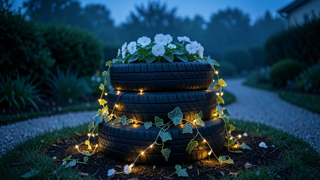 10 Tire Flower Bed Ideas: Upcycled Planters That Save Space and Boost Curb Appeal