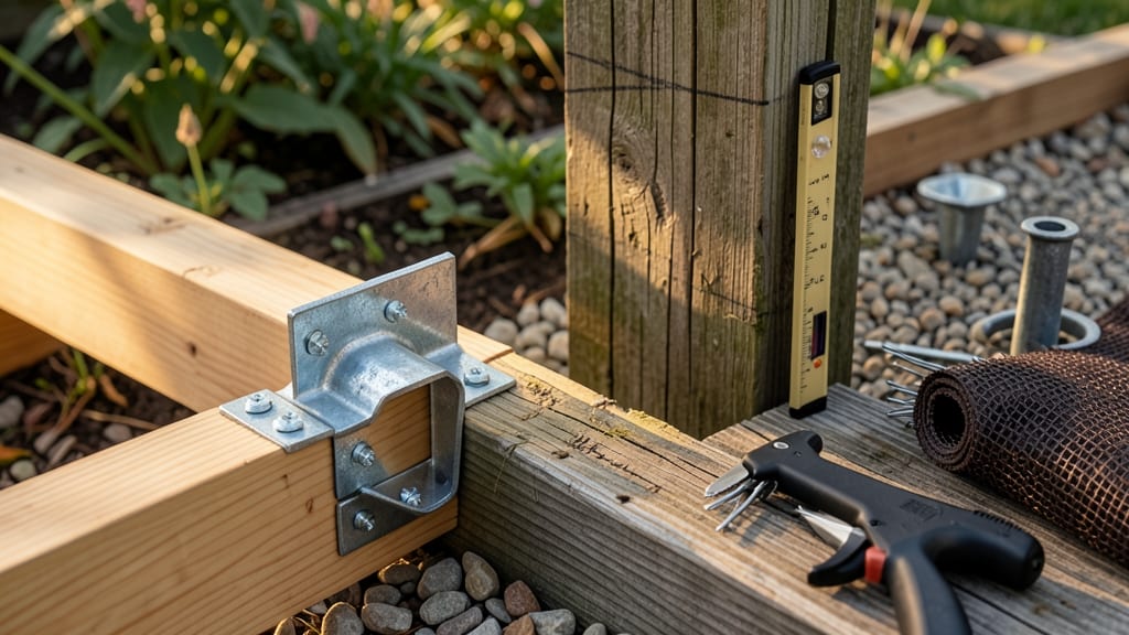 Raised Garden Bed Hardware: Modular Metal Frames for Customizable Plant Heights