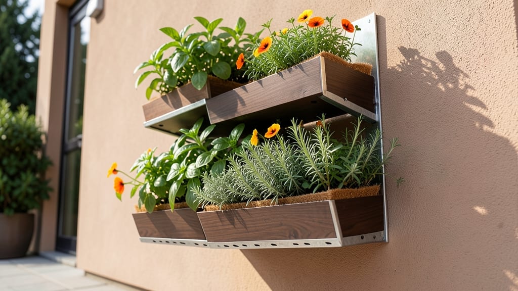 Vertical Herb Garden Bed