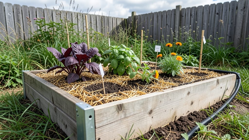 Waist-High Raised Garden Bed Plans: Elevated Planting for Back-Friendly Harvests