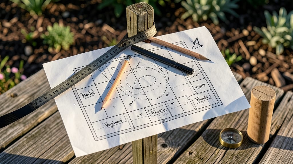 Garden Bed Diagram: Precision Layouts for Perfect Plant Spacing