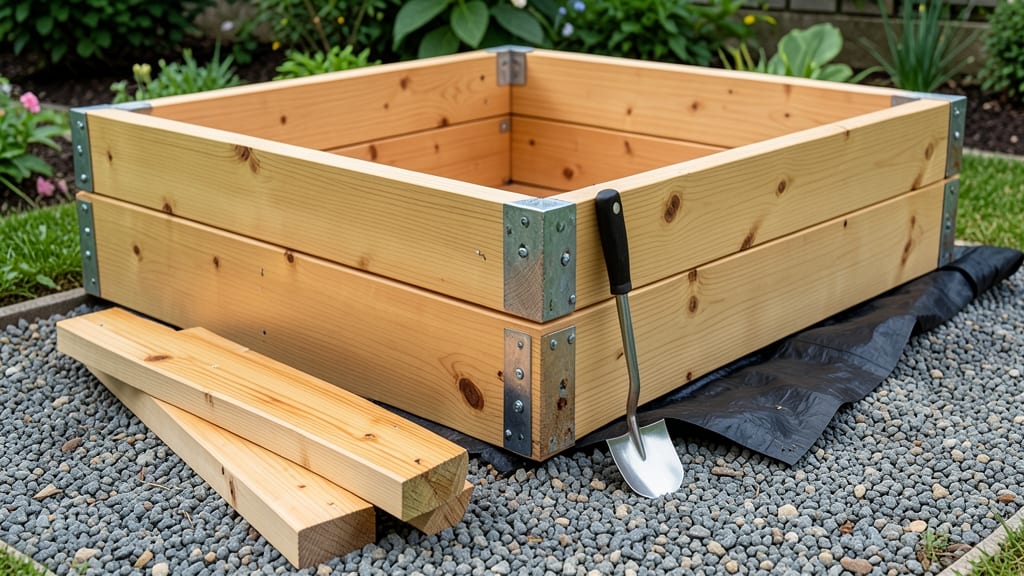 Cedar Raised Bed Kits: Weatherproof Planter System for Year-Round Harvests