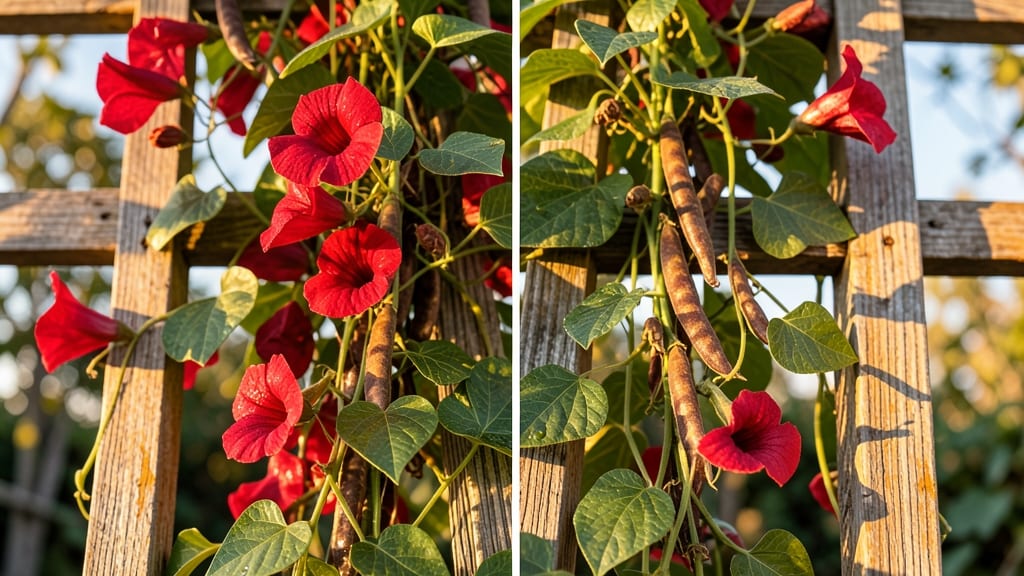 Scarlet Runner Bean for Edible Beauty