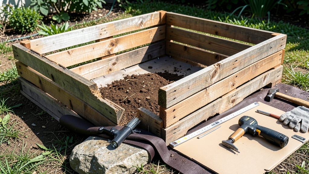 How to Make a Raised Garden Bed Out of Pallets: Sturdy, No-Dig Planter for Year-Round Planting