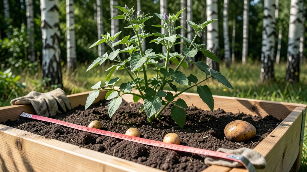 How Deep a Raised Bed for Potatoes: Ideal Height for Maximum Tubers and Soil Health