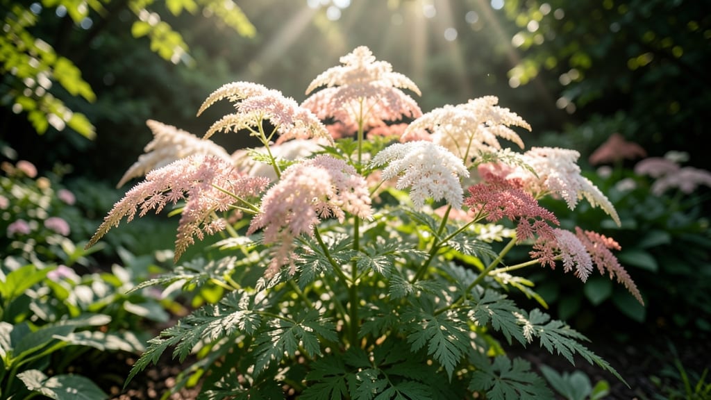 Astilbes for Feathery Plume Flowers