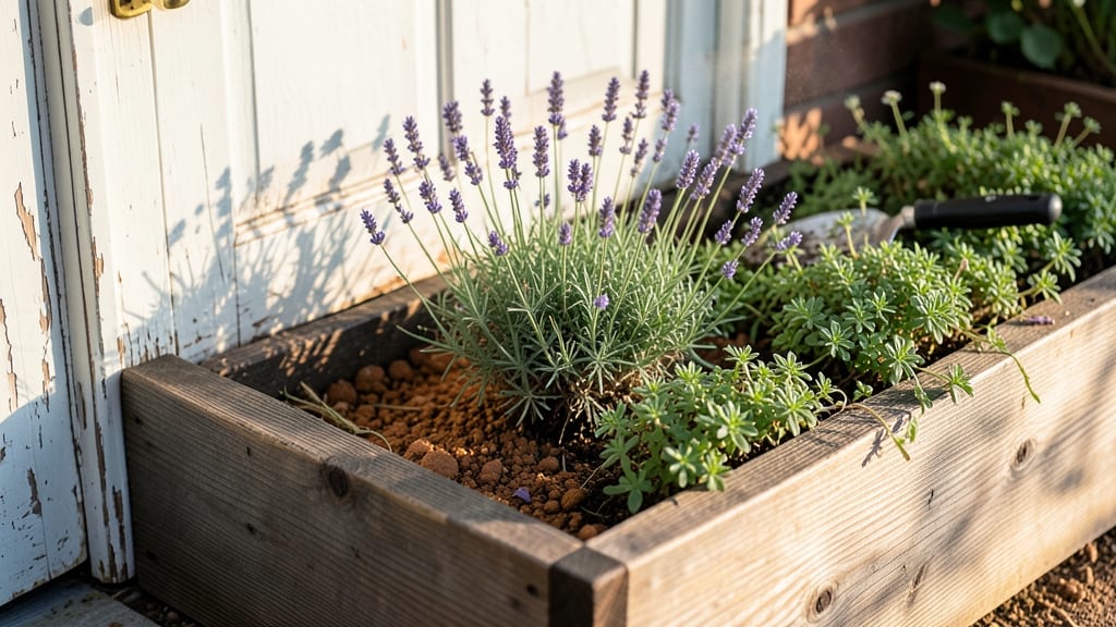 Lavender and Thyme Kitchen Garden