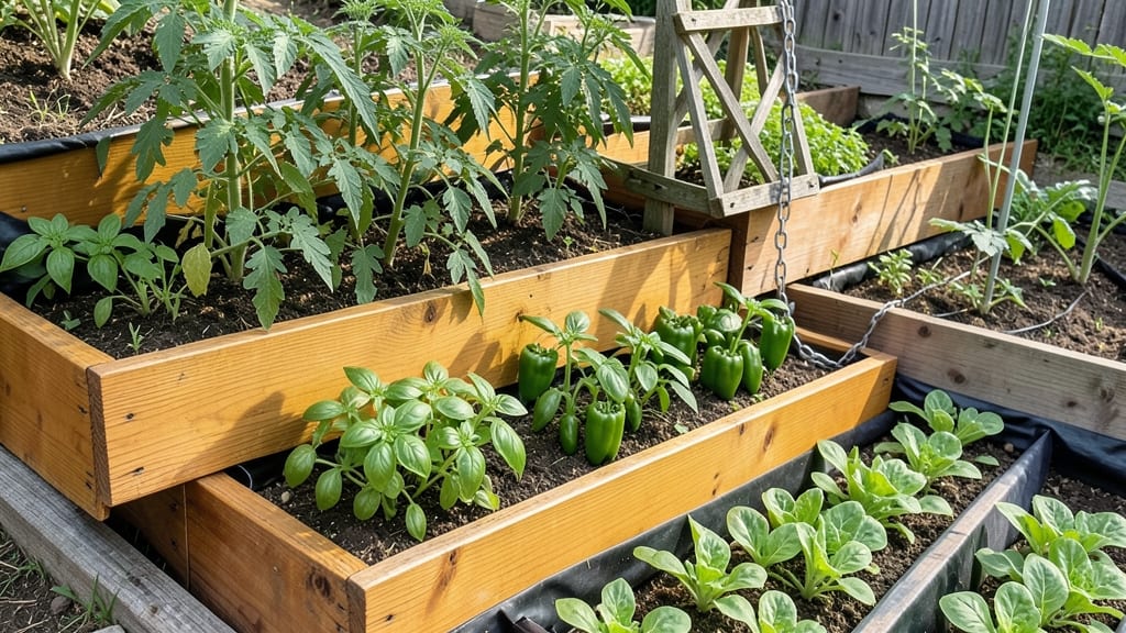 Tiered Raised Bed System