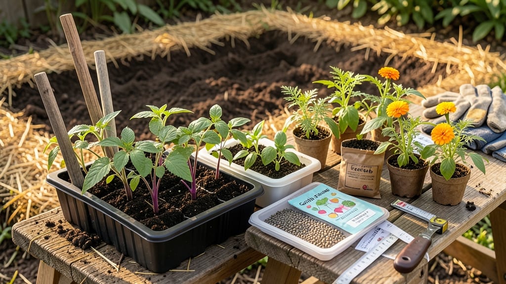 2x4 Raised Garden Bed Planting Layout: Square-Foot Grid for Maximum Yield