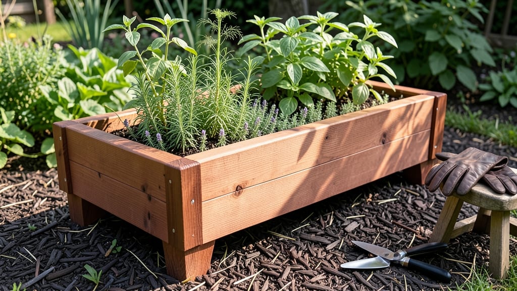 Cedar Raised Garden Bed With Legs: Timeless Rustic Charm With Built-In Stability