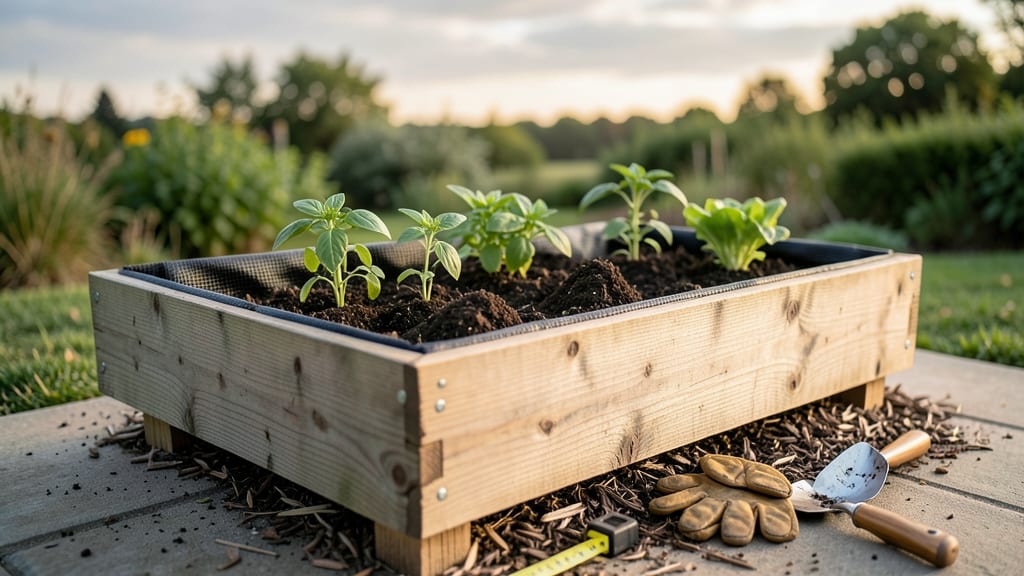 How to Make a Garden Bed Box: No-Nails, No-Dig Assembly for Beginners
