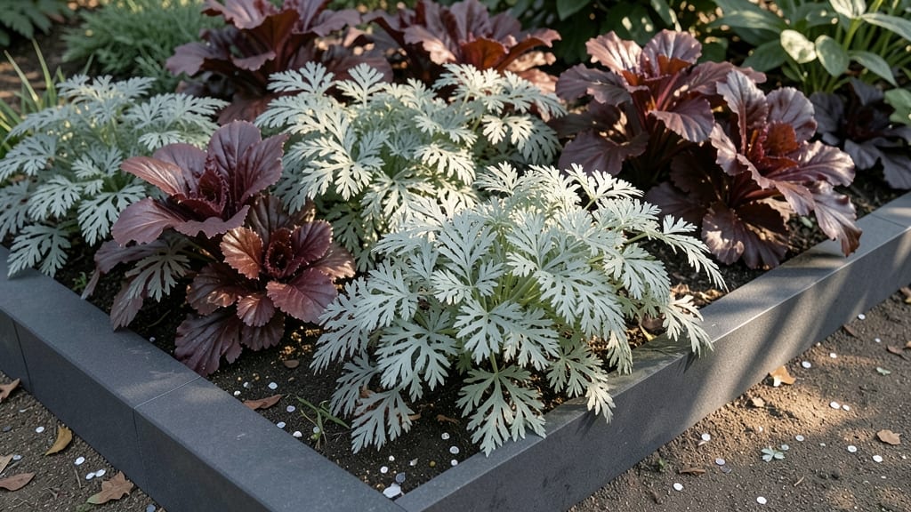 Japanese Painted Ferns with Heuchera