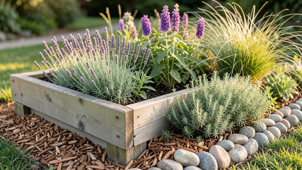 Raised Planter Bed Design: Elevated Edging for Drainage and Root Expansion