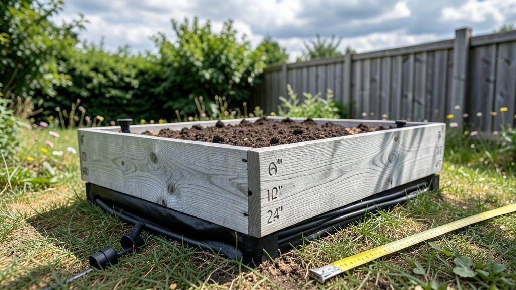 Raised Garden Bed Height: Optimal Dimensions for Root Depth & Drainage